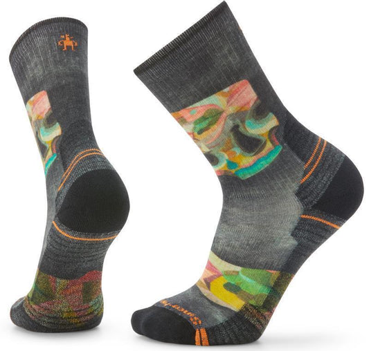 Hike Light Cushion Def Lyfe Print Crew Socks - Mens - Multi Color 1