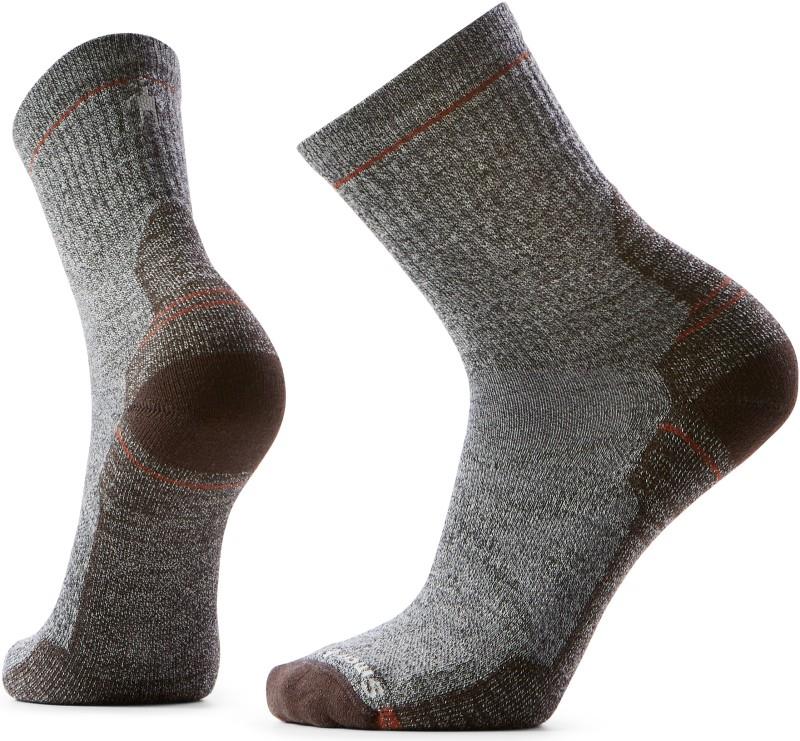 Hike Light Cushion Mid Crew Socks - Mens - ash / charcoal 1