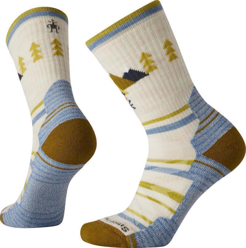 Hike Light Cushion Under the Stars Crew Socks - Womens - Moonbeam 1