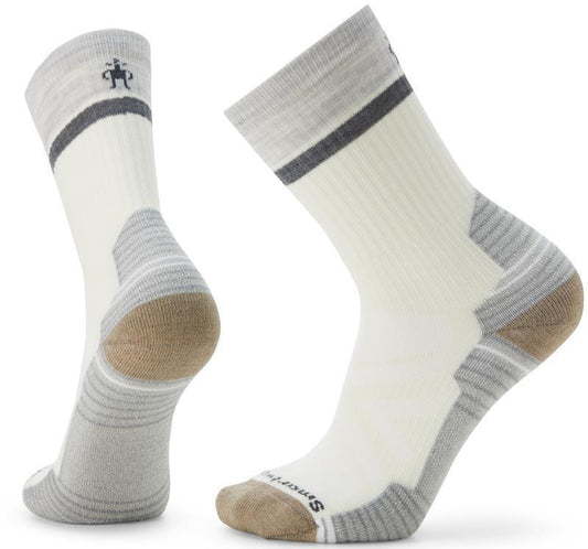 Hike Light Cushion Winding Trail Crew Socks - Mens - Natural 1