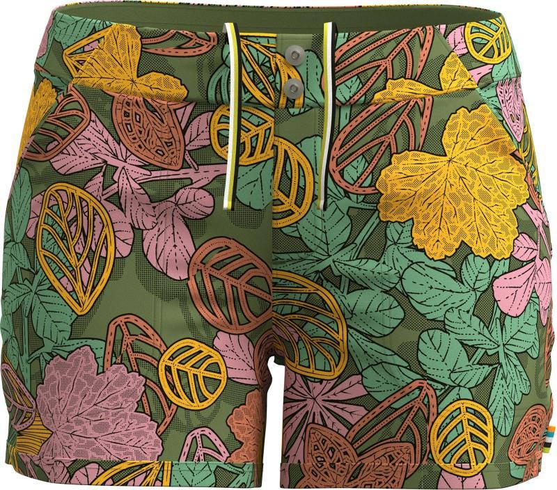 Hike Shorts, 4" Inseam - Womens - fern green aloha forest 1