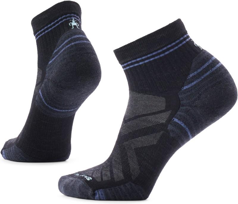 Hike Targeted Cushion Ankle Socks - Womens - black 1