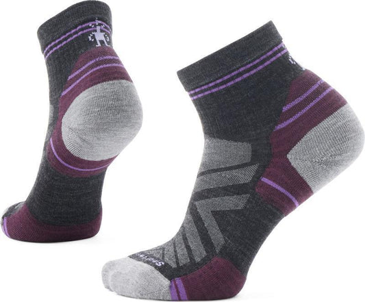 Hike Targeted Cushion Ankle Socks - Womens - charcoal 1