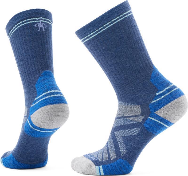 Hike Targeted Cushion Crew Socks - Womens - Alpine Blue 1