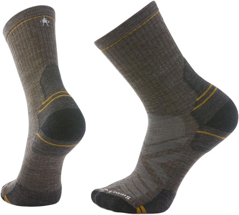 Hike Targeted Cushion Mid Crew Socks - Mens - taupe 1