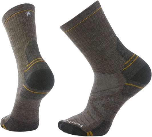 Hike Targeted Cushion Mid Crew Socks - Mens - taupe 1