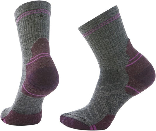 Hike Targeted Cushion Mid Crew Socks - Womens - medium gray 1
