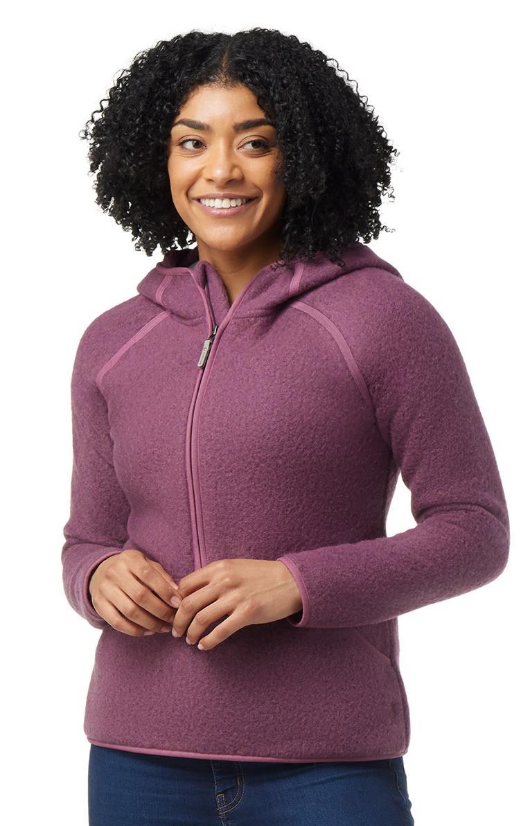 Hudson Trail Fleece Anorak - Womens - argyle purple 1
