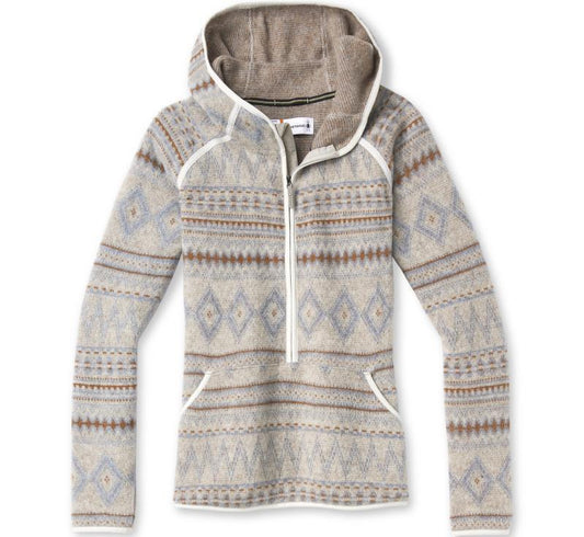 Hudson Trail Fleece Anorak - Womens - ash fairisle 1