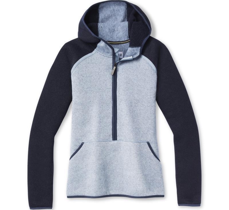 Hudson Trail Fleece Anorak - Womens - storm blue 1