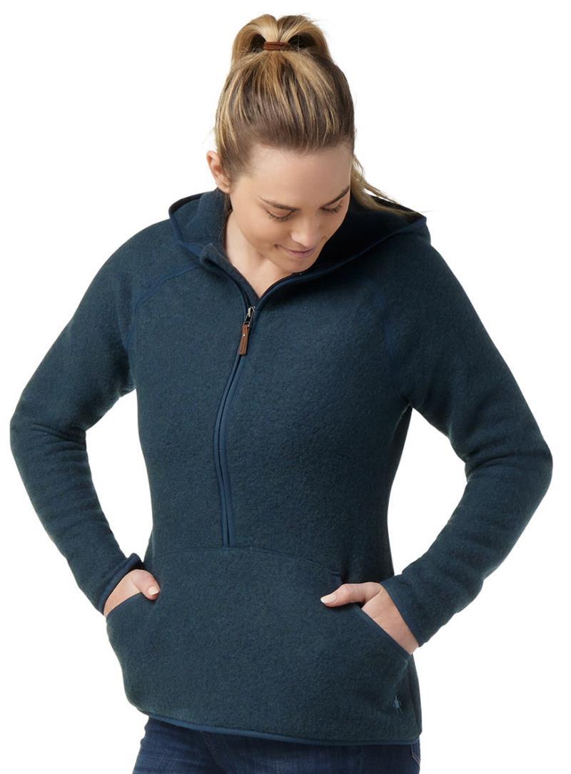 Hudson Trail Fleece Anorak - Womens - twilight blue 1