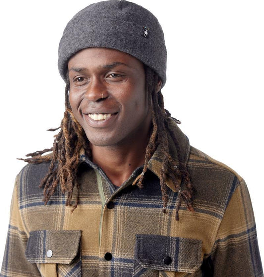 Hudson Trail Fleece Beanie - Charcoal 1