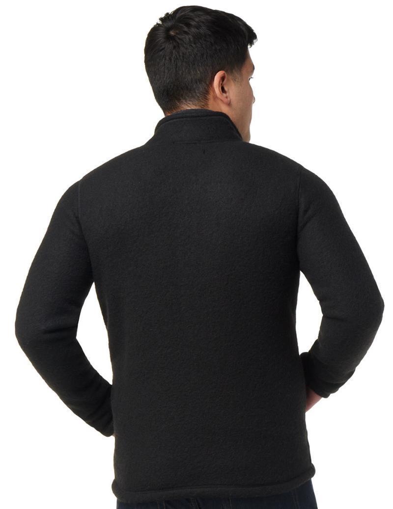 Hudson Trail Fleece Full Zip Jacket - Mens - Black 3