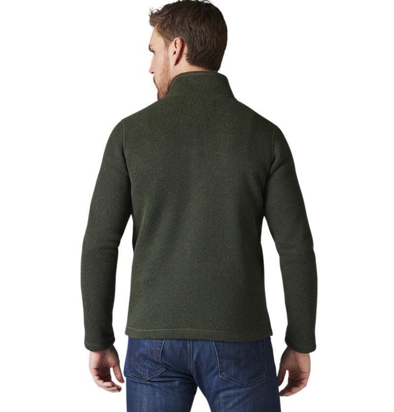 Hudson Trail Fleece Full Zip Jacket - Mens - Dark Sage 3