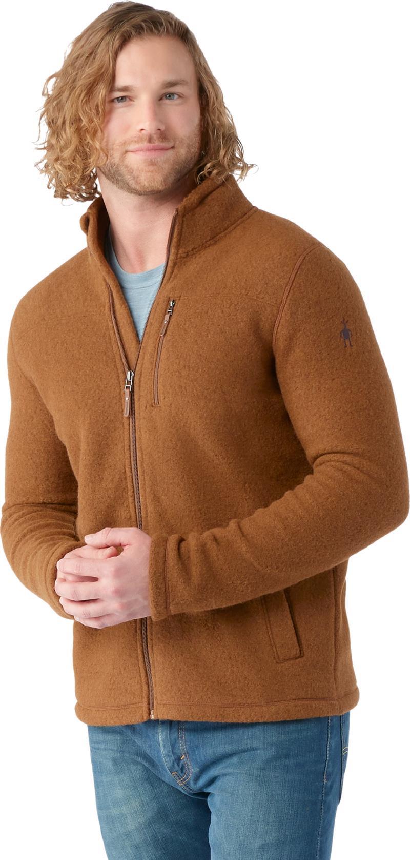 Hudson Trail Fleece Full Zip Jacket - Mens - Fox Brown 2