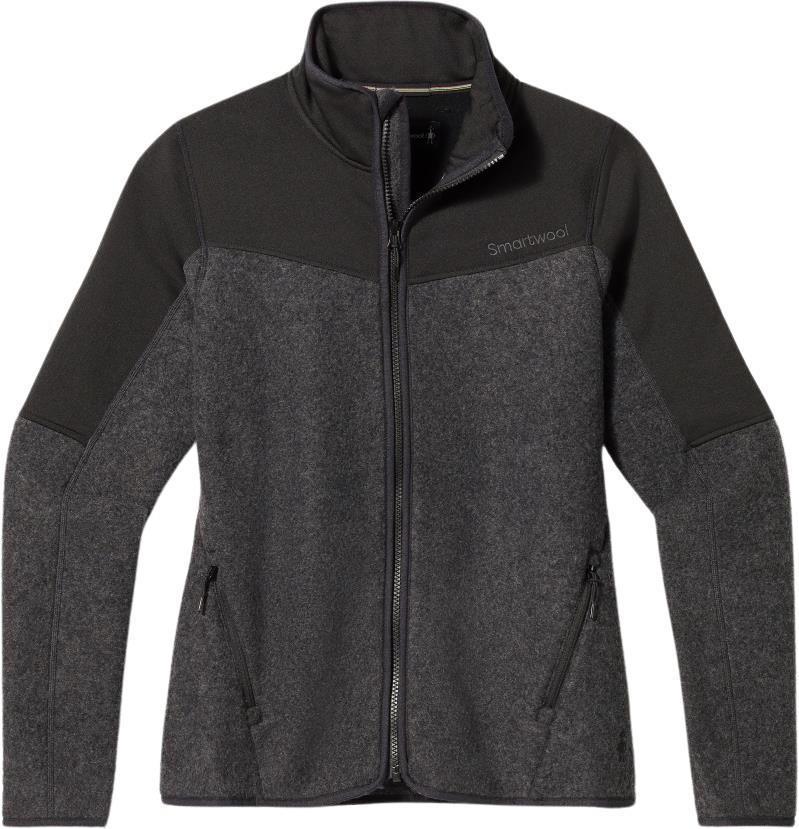 Hudson Trail Fleece Full Zip - Womens - Charcoal Heather 1