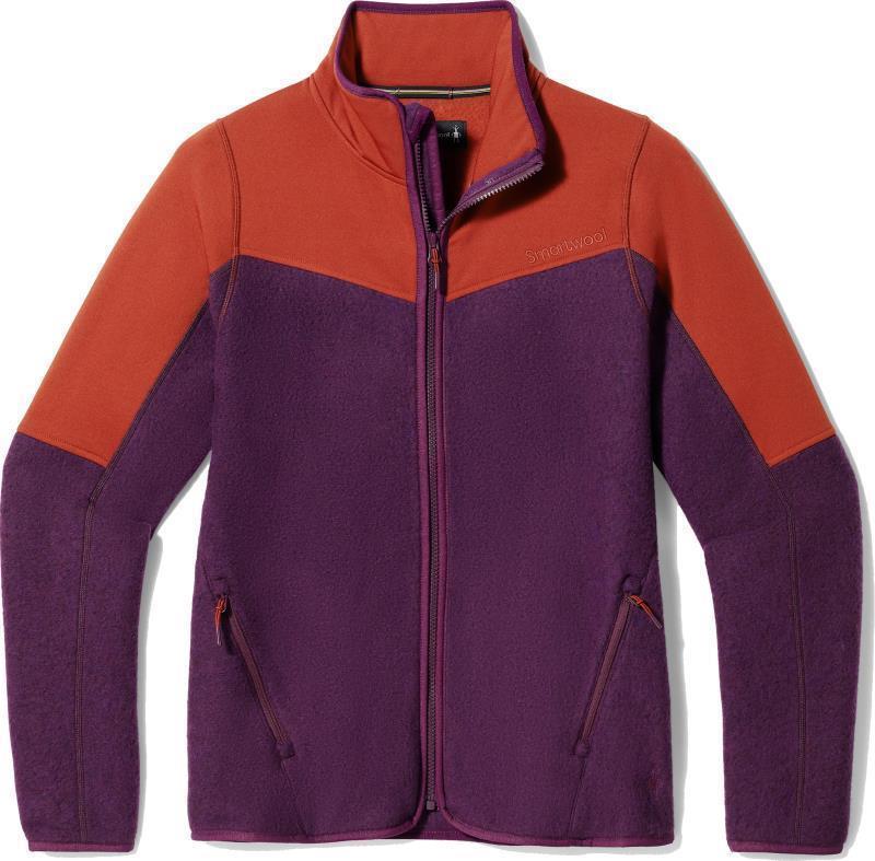 Hudson Trail Fleece Full Zip - Womens - Eggplant Heather 1