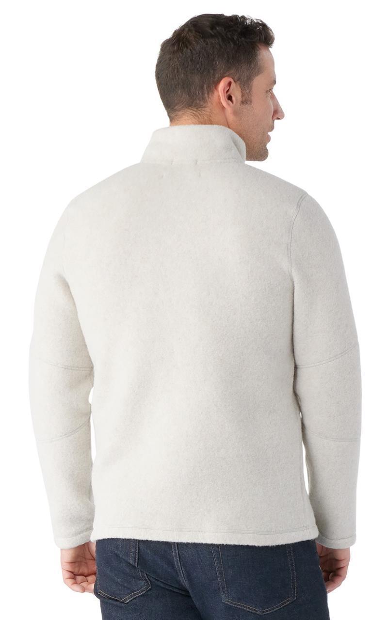 Hudson Trail Fleece Half Zip Sweater - Mens - Light Gray Heather 3