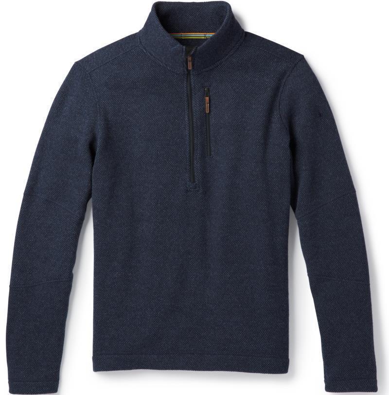 Hudson Trail Fleece Half Zip Sweater - Mens - Navy 1