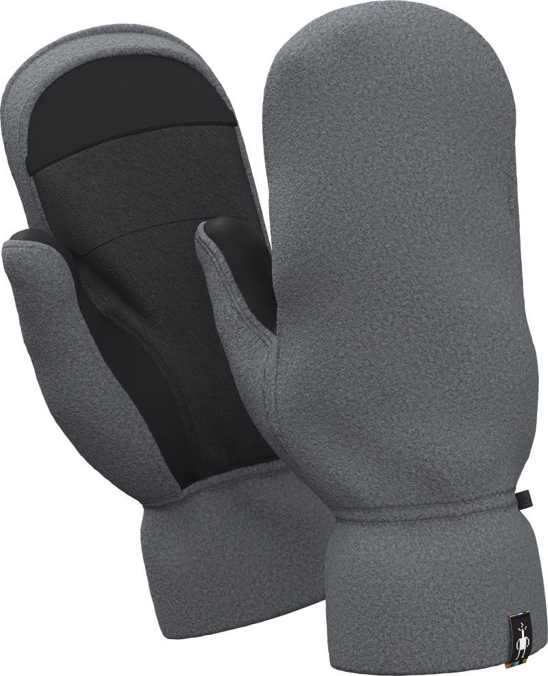 Hudson Trail Fleece Mittens - Medium Gray 1
