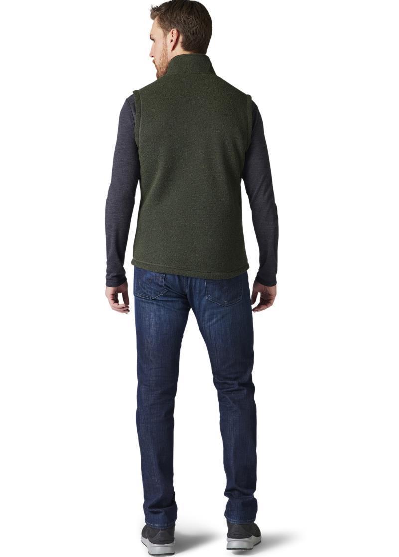 Hudson Trail Fleece Vest - Mens - Dark Sage 3