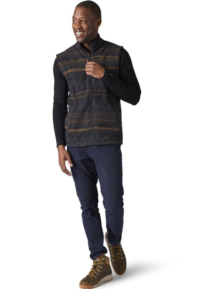 Hudson Trail Fleece Vest - Mens - Deep Navy Fairisle 2