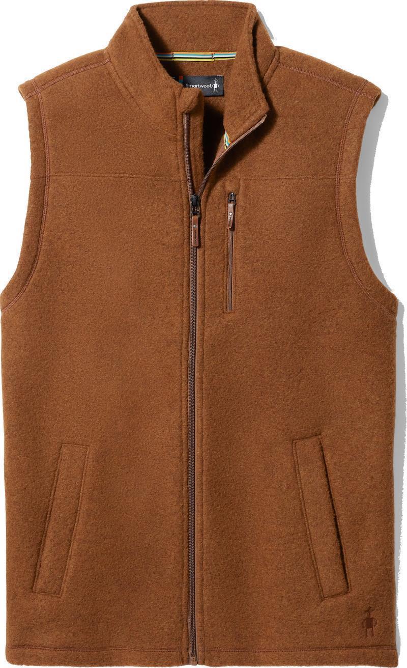 Hudson Trail Fleece Vest - Mens - Fox Brown 1