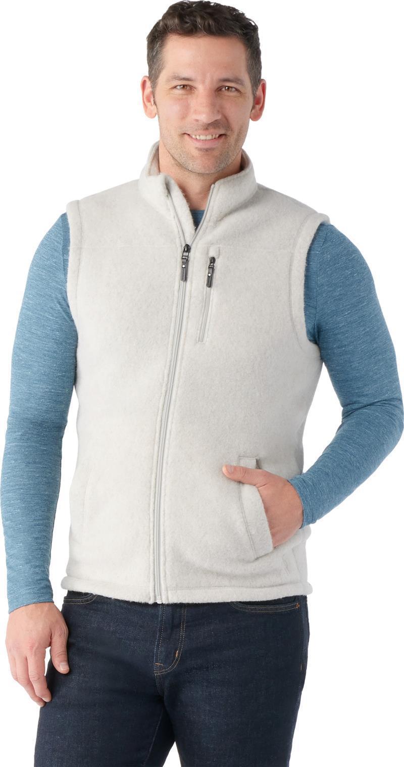 Hudson Trail Fleece Vest - Mens - Light Gray Heather 2