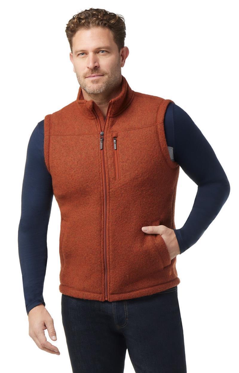 Hudson Trail Fleece Vest - Mens - Picante 2