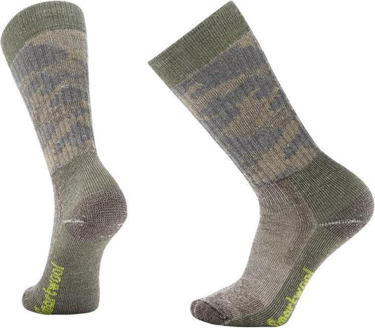 Hunt Classic Edition Full Cushion Camo Tall Crew Socks - Unisex - Chestnut 1