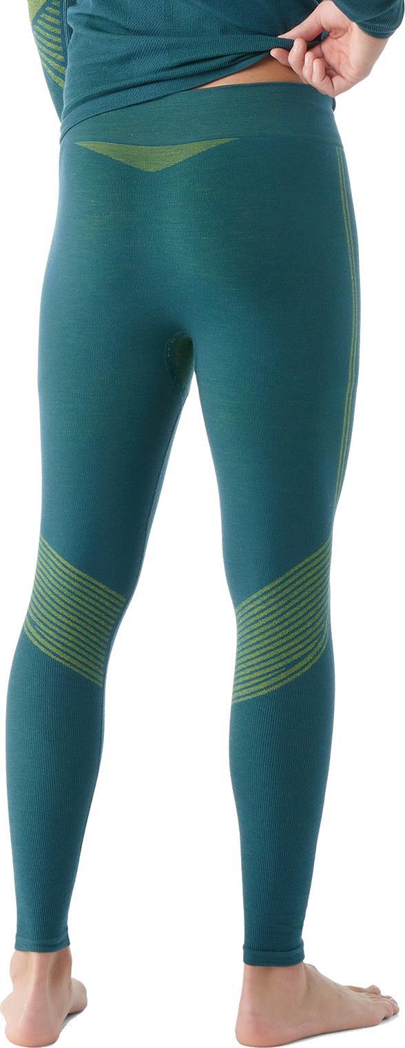 Intraknit Active Base Layer Bottoms - Mens - Twilight Blue / Limeade 2