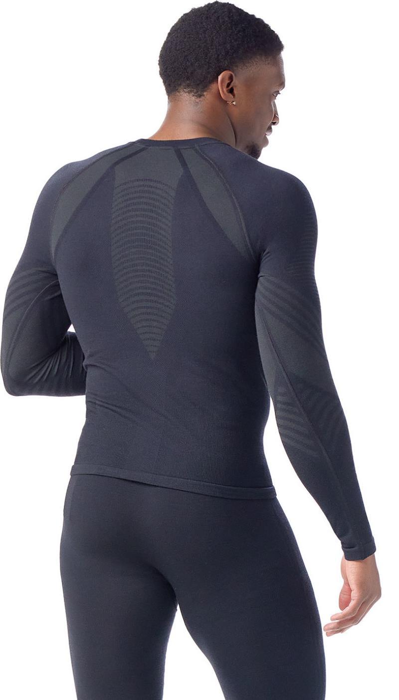 Intraknit Active Base Layer Crew - Mens - Black / Black 2