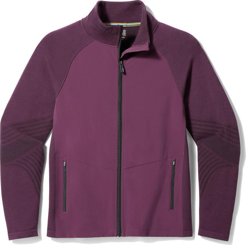 Intraknit Active Full Zip Jacket - Mens - Eggplant 1