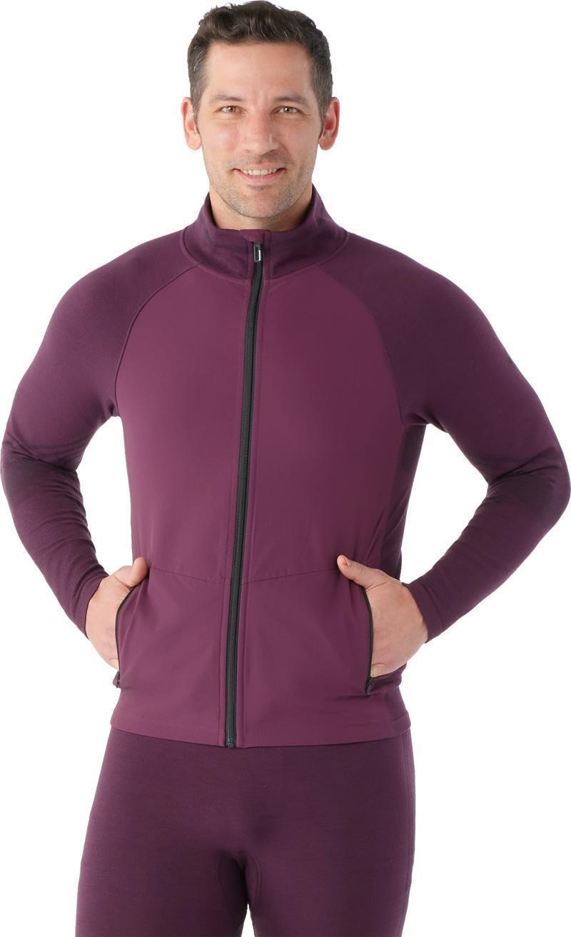 Intraknit Active Full Zip Jacket - Mens - Eggplant 2