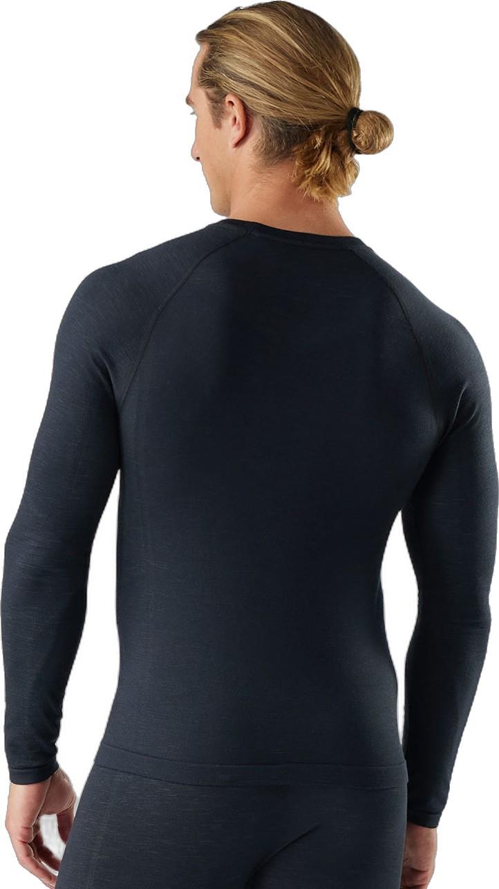 Intraknit All-Season Merino Base Layer Crew - Mens - black 1