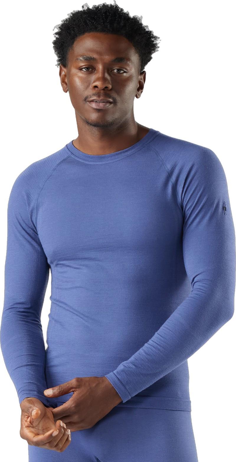 Intraknit All-Season Merino Base Layer Crew - Mens - nightfall blue 1