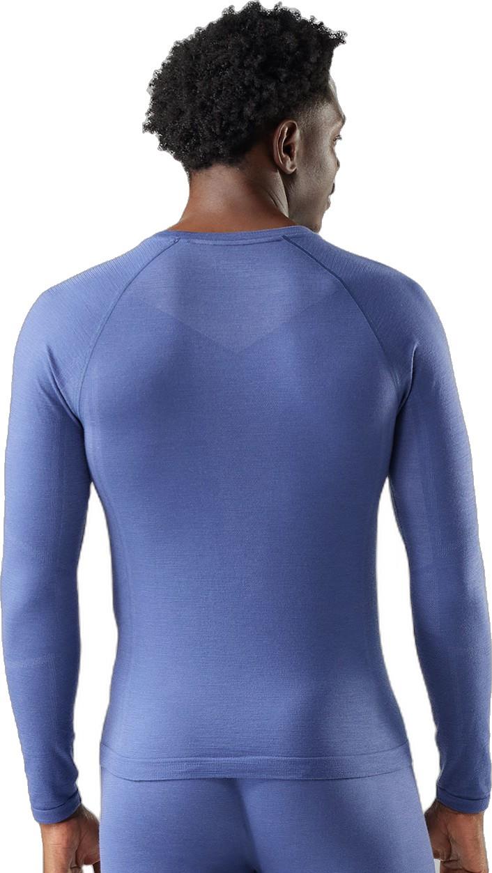 Intraknit All-Season Merino Base Layer Crew - Mens - nightfall blue 1