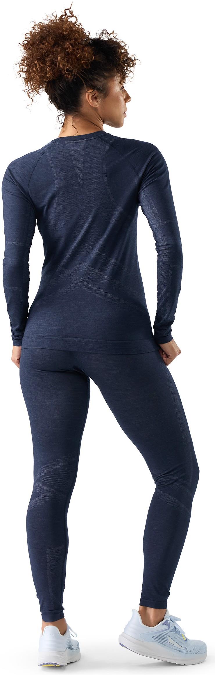 Intraknit All-Season Merino Base Layer Crew - Womens - deep navy 1