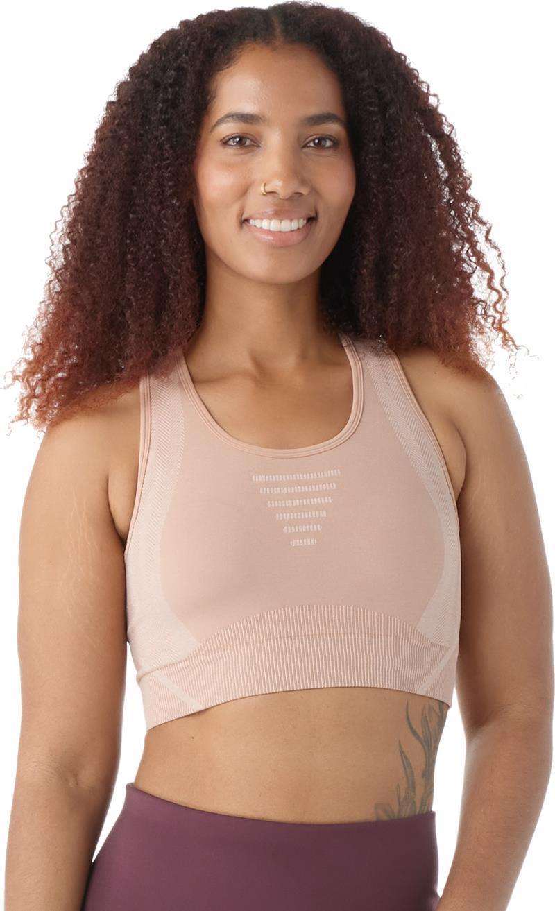 Intraknit Crop Bra - Pink Sugar Heather 1