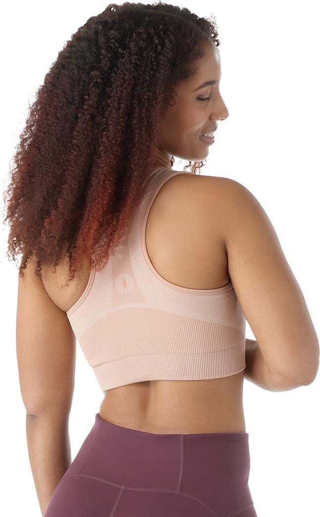 Intraknit Crop Bra - Pink Sugar Heather 2