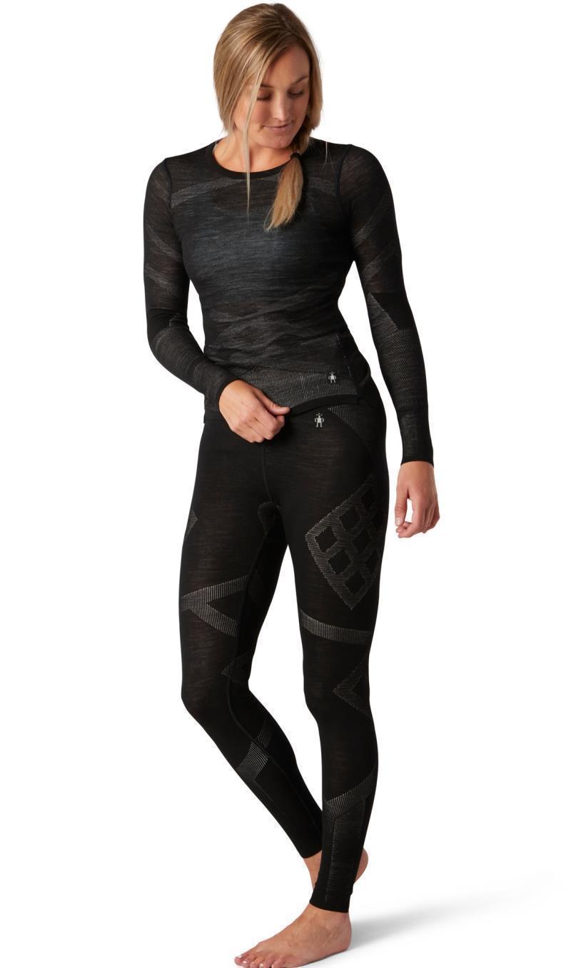 Intraknit Merino 200 Bottoms - Womens - Black / White 2