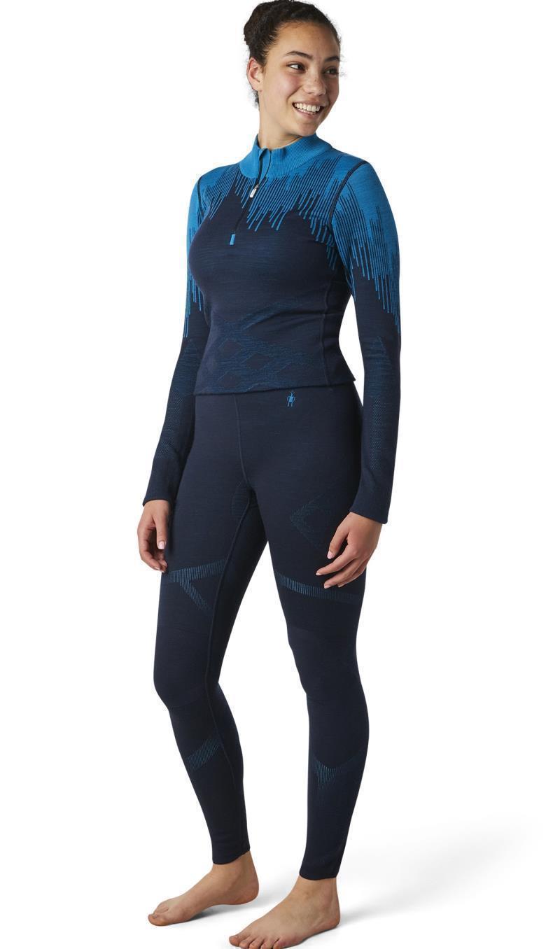 Intraknit Merino 200 Bottoms - Womens - Deep Navy / Ocean Abyss 2