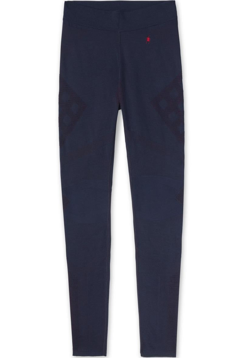 Intraknit Merino 200 Bottoms - Womens - Deep Navy / Pomegranate 1