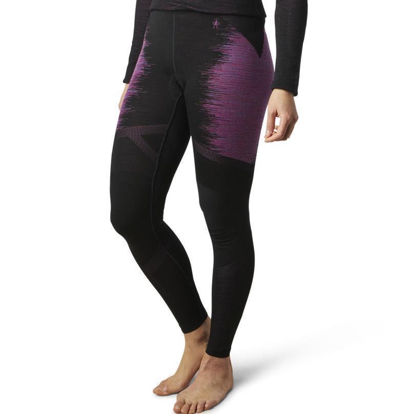 Intraknit Merino 200 Pattern Bottoms - Womens - black polar arc 1