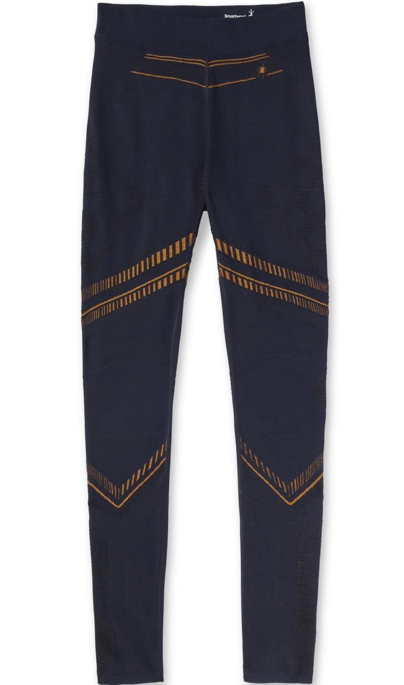 Intraknit Merino 200 Pattern Bottoms - Womens - deep navy mountain warrior 1