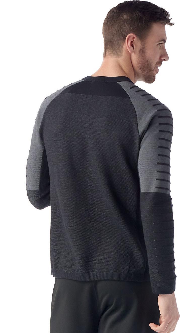 Intraknit Merino Fleece Crew - Mens - Black 2
