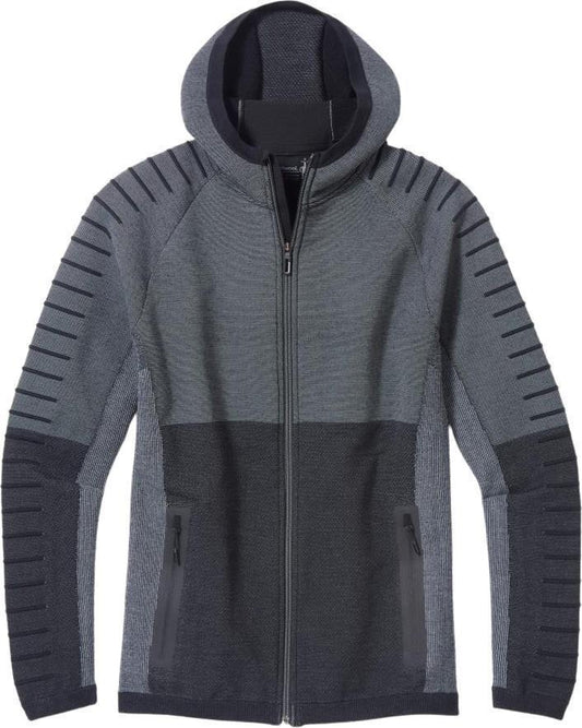 Intraknit Merino Fleece Hoodie - Mens - Black 1