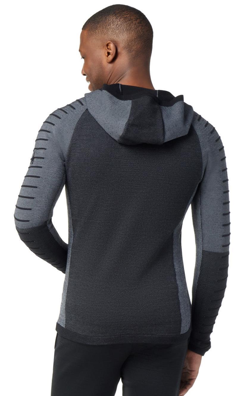 Intraknit Merino Fleece Hoodie - Mens - Black 3