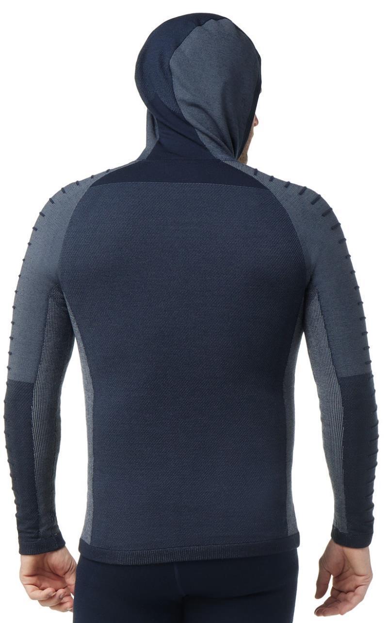 Intraknit Merino Fleece Hoodie - Mens - Deep Navy 3