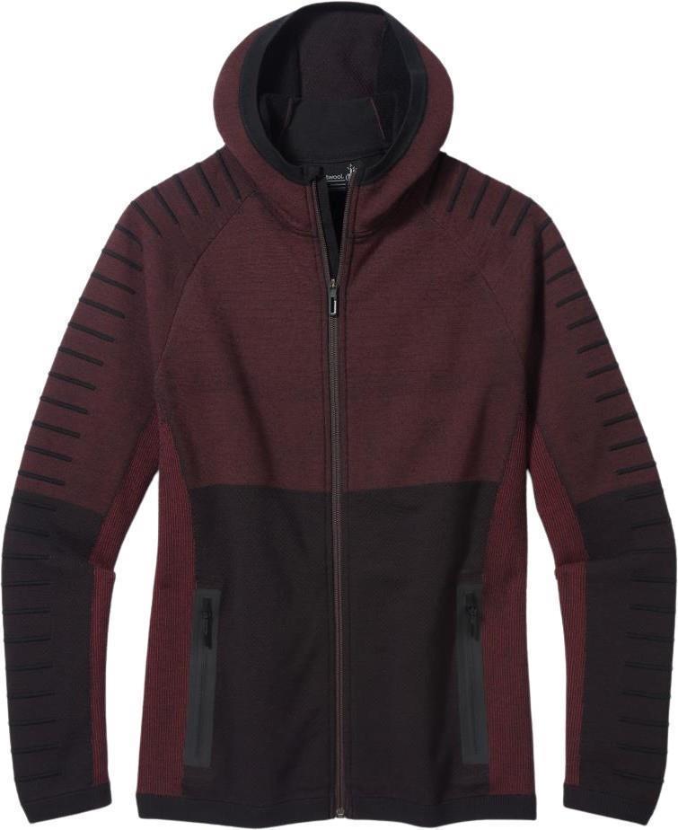 Intraknit Merino Fleece Hoodie - Mens - Rhythmic Red 1